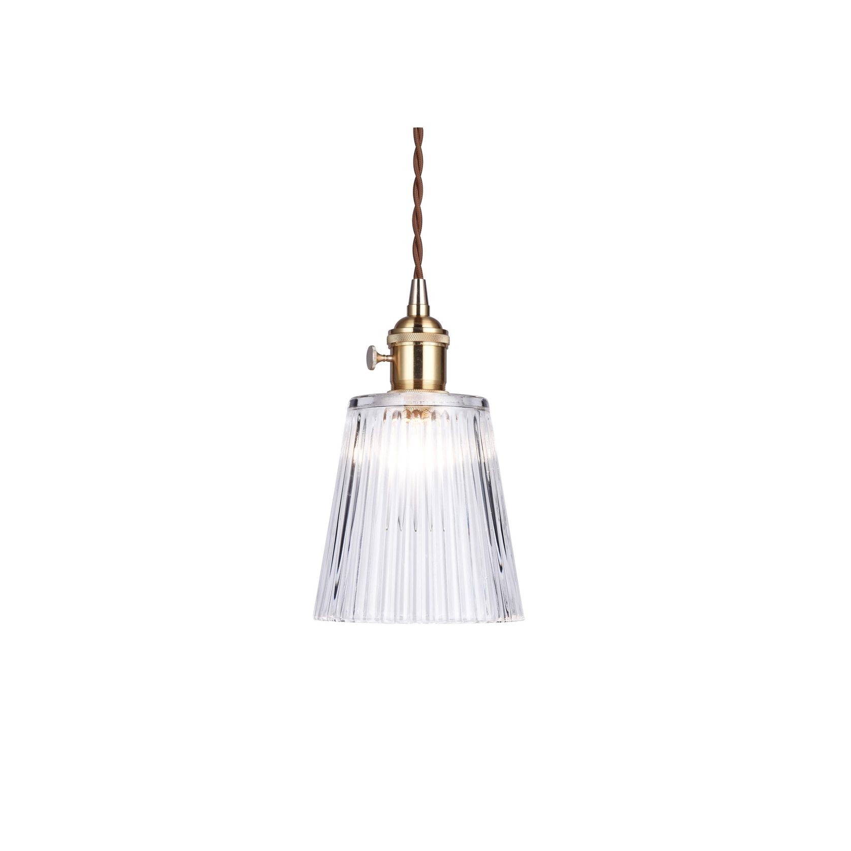 Vintage Glass Pendant Light - Carrie gallery detail image