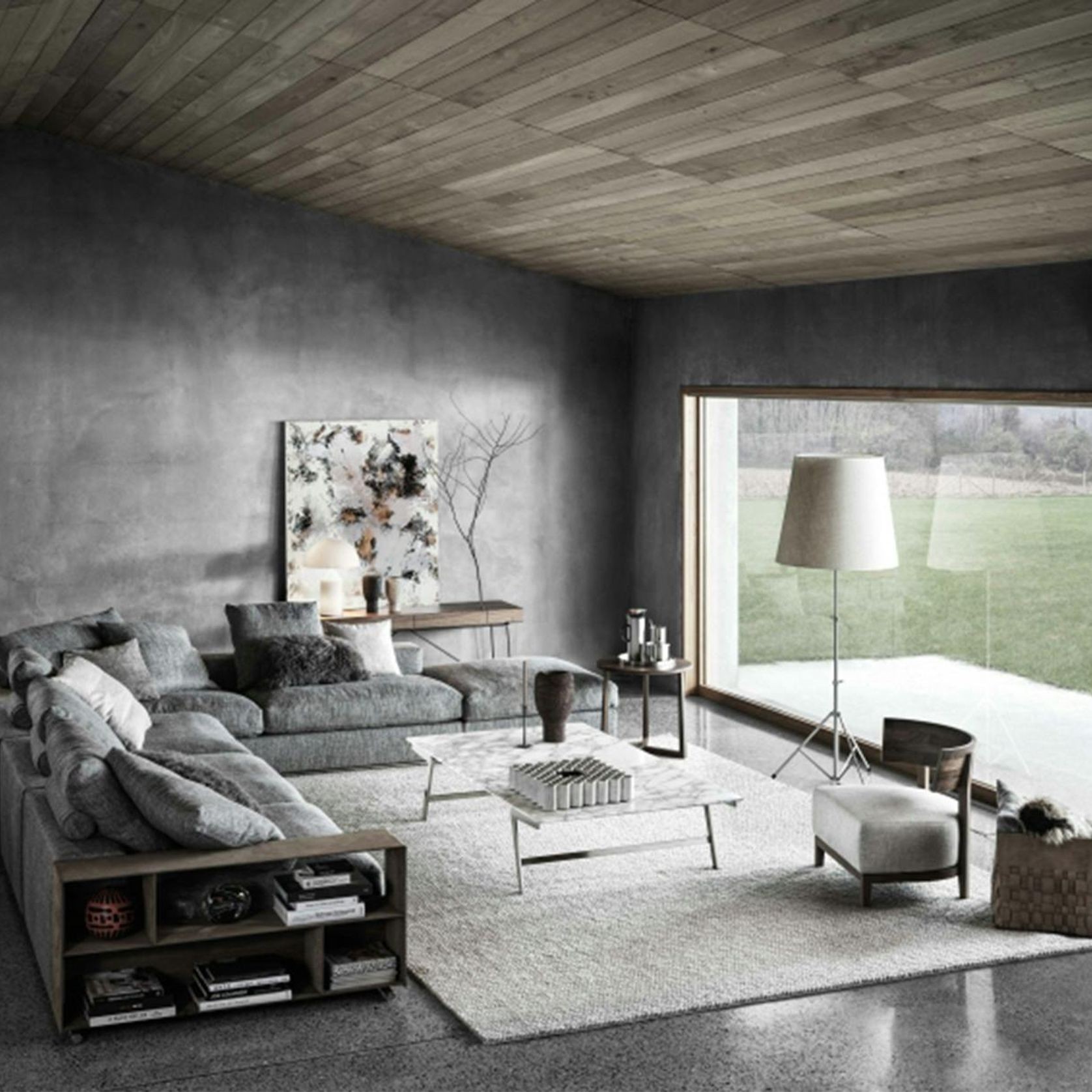 Groundpiece Modular Sofa By Flexform gallery detail image