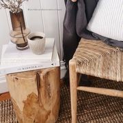 Hadi Natural Tree Stump Stool gallery detail image