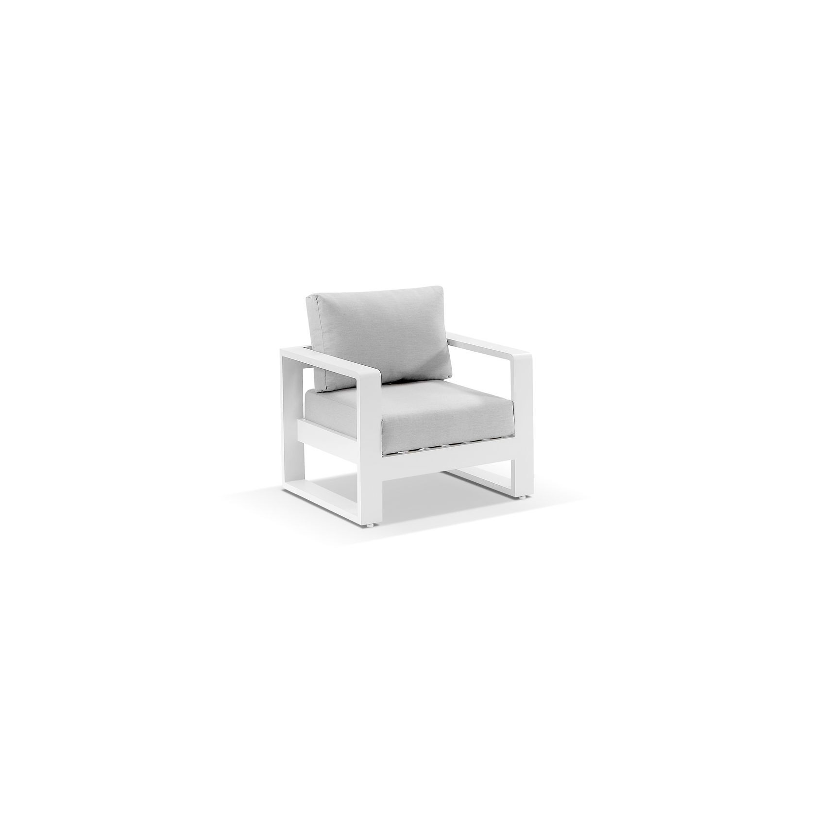 Harbour Lounge Chair Set - White gallery detail image