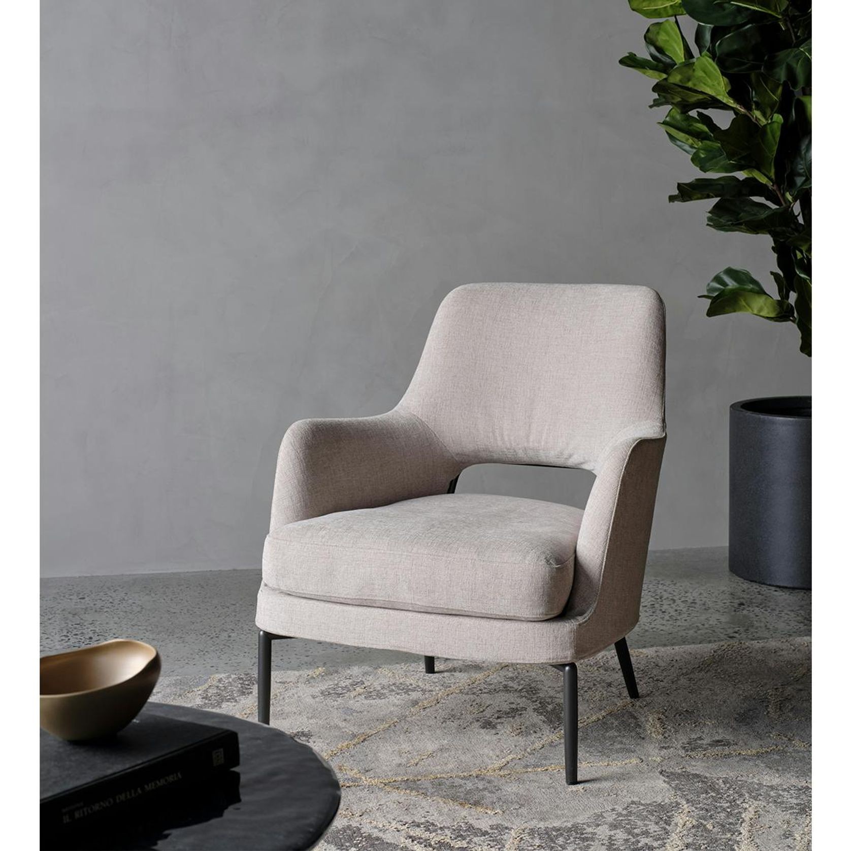 Joyce Armchair Chair By Flexform gallery detail image
