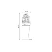 Black Out Outdoor Floor Lamp gallery detail image