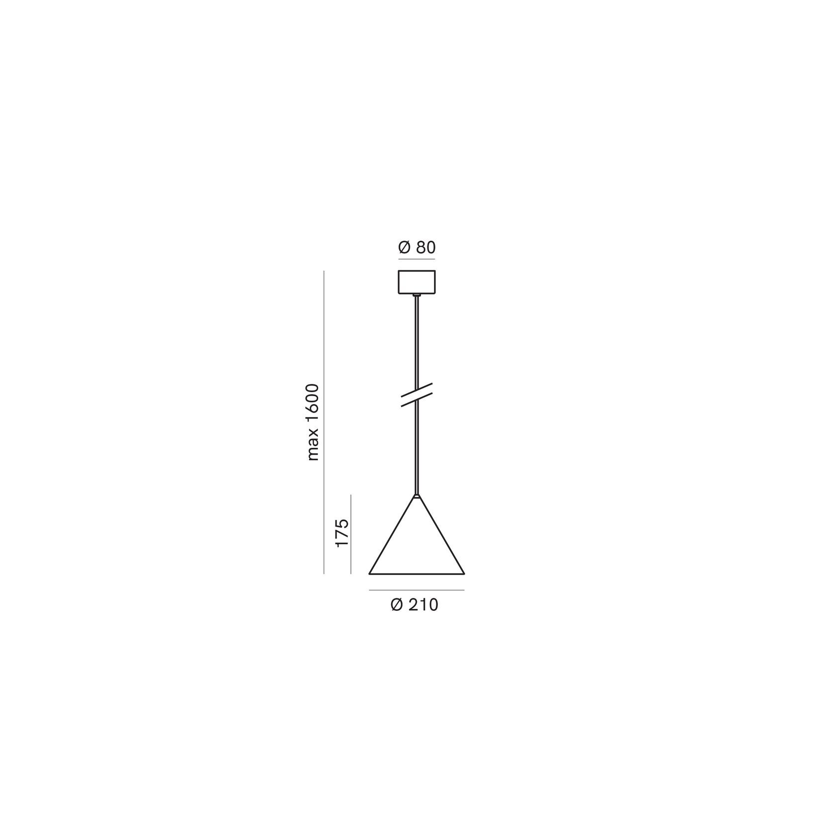 Cone Pendant Light gallery detail image