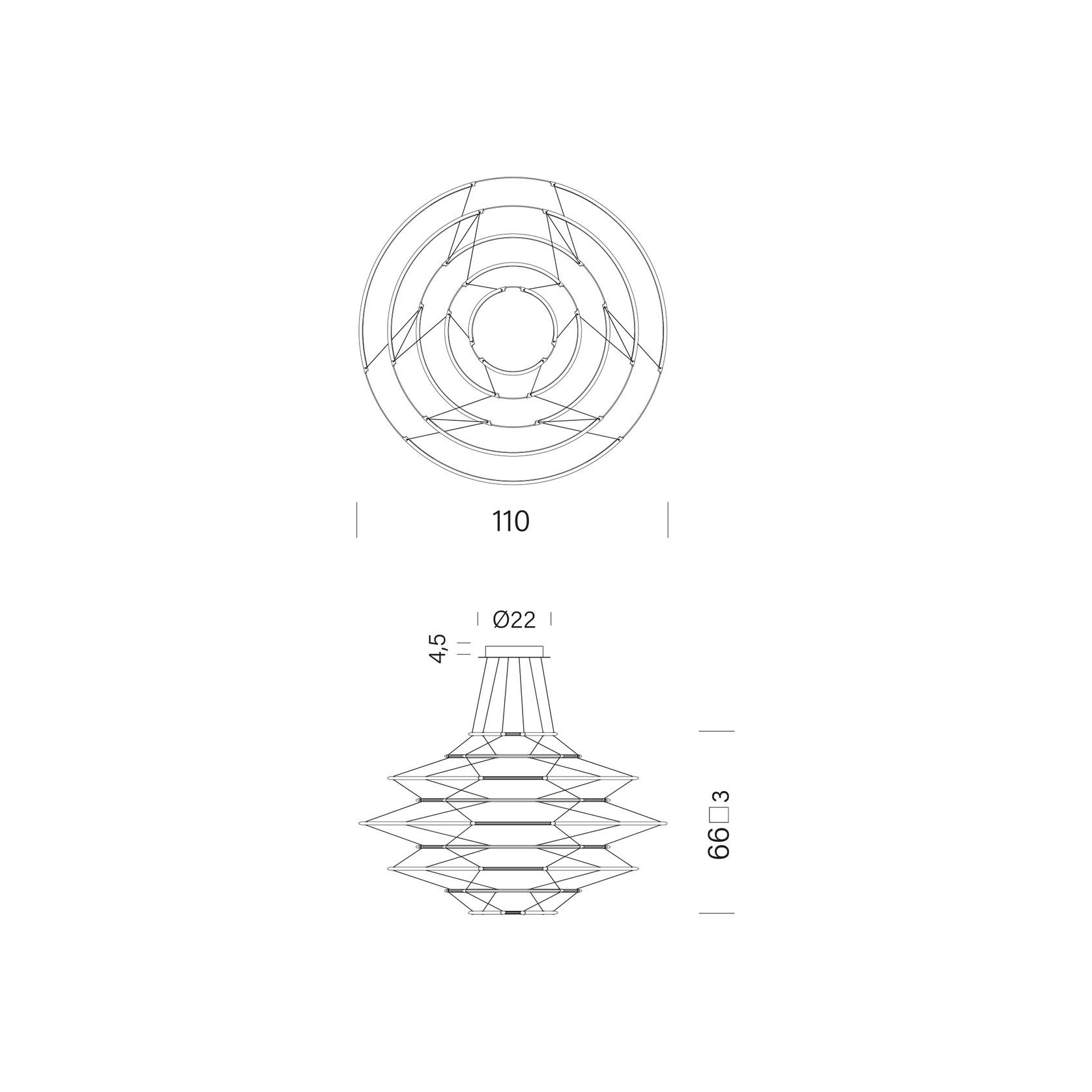 Drop 9 Pendant Light gallery detail image