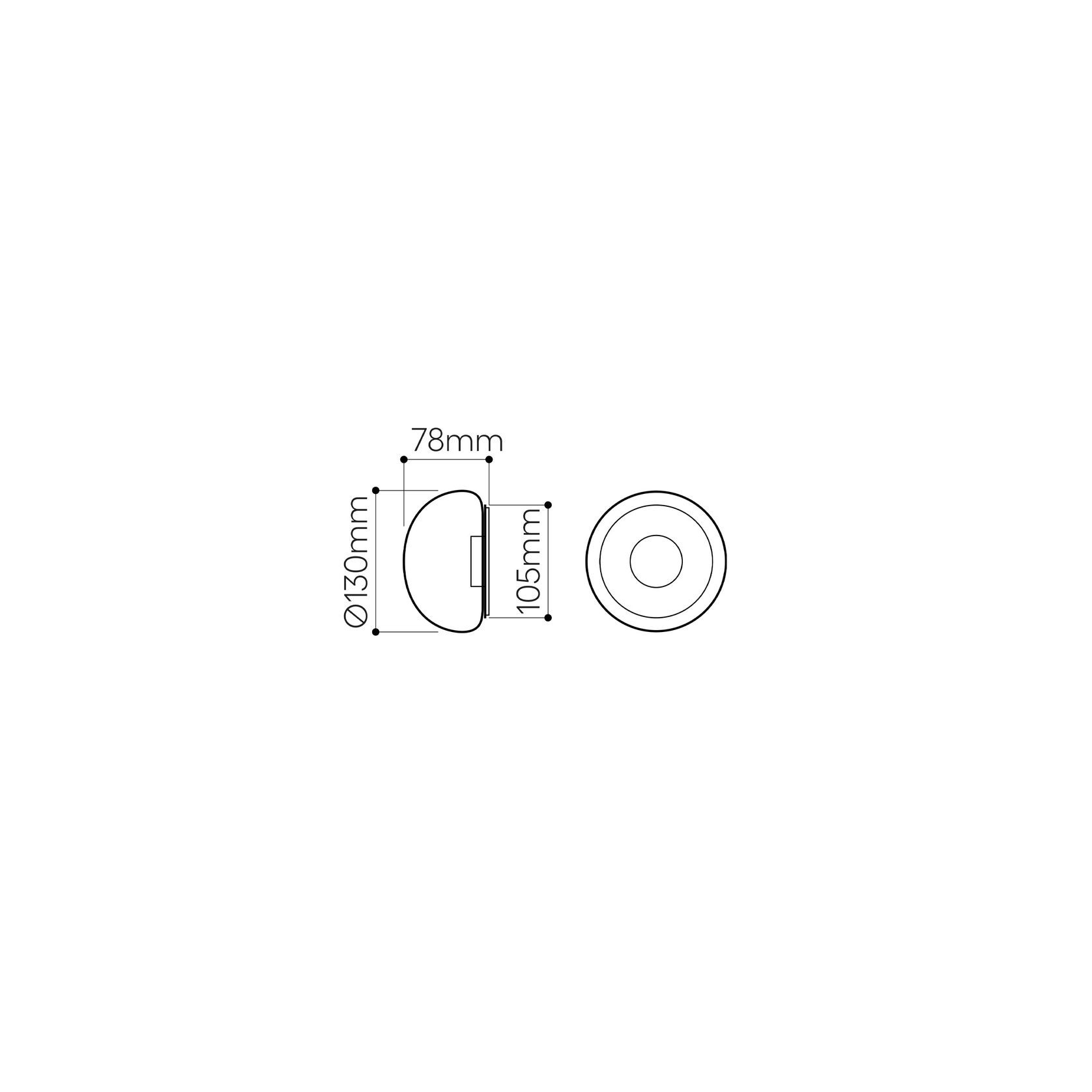 Dew Drops Wall/Ceiling Light gallery detail image