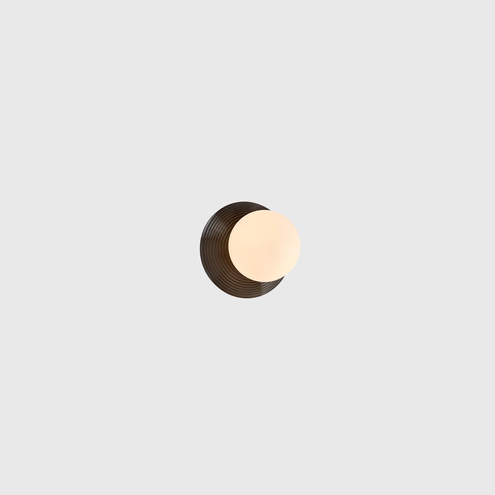 Orbit Brass Wall Light gallery detail image