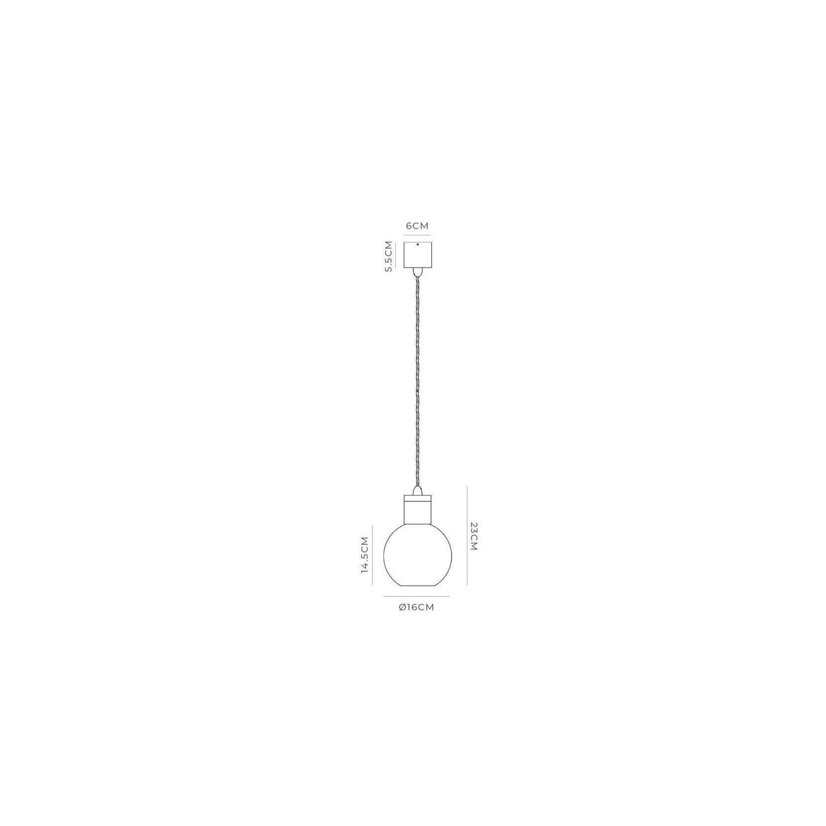 Parlour Sphere Pendant Light gallery detail image