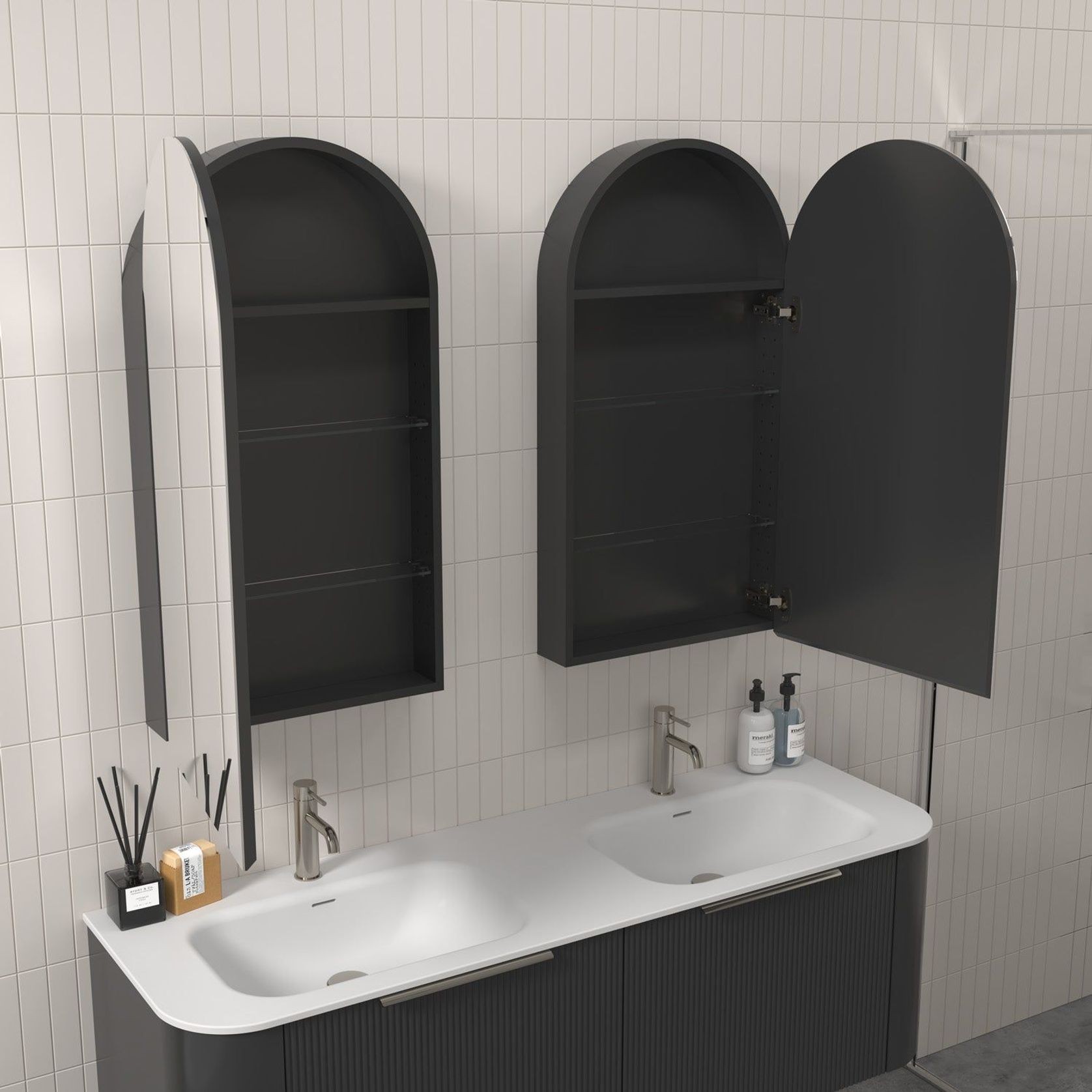 Code Neo Arch 500 Mirror Cabinet Range gallery detail image