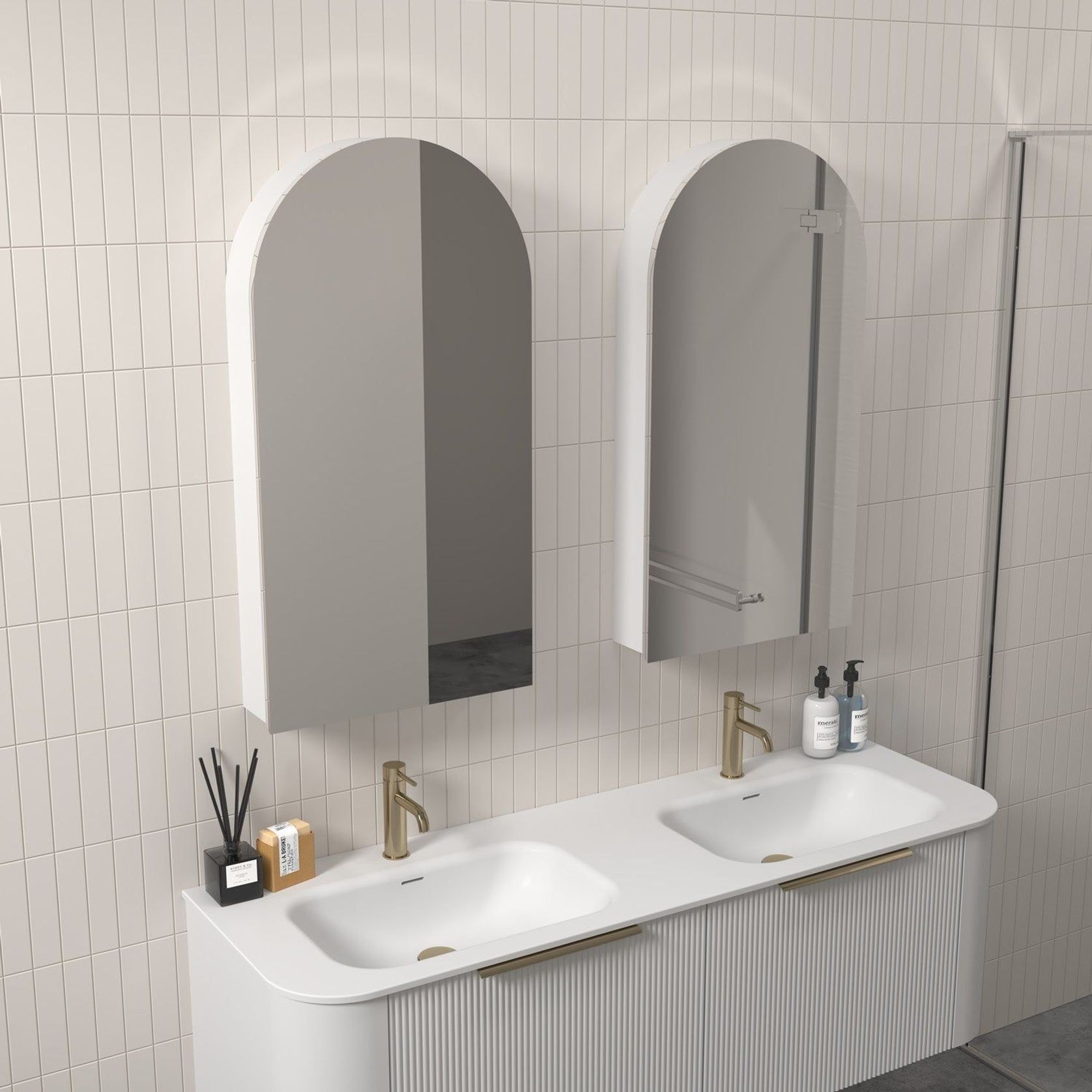 Code Neo Arch 500 Mirror Cabinet Range gallery detail image
