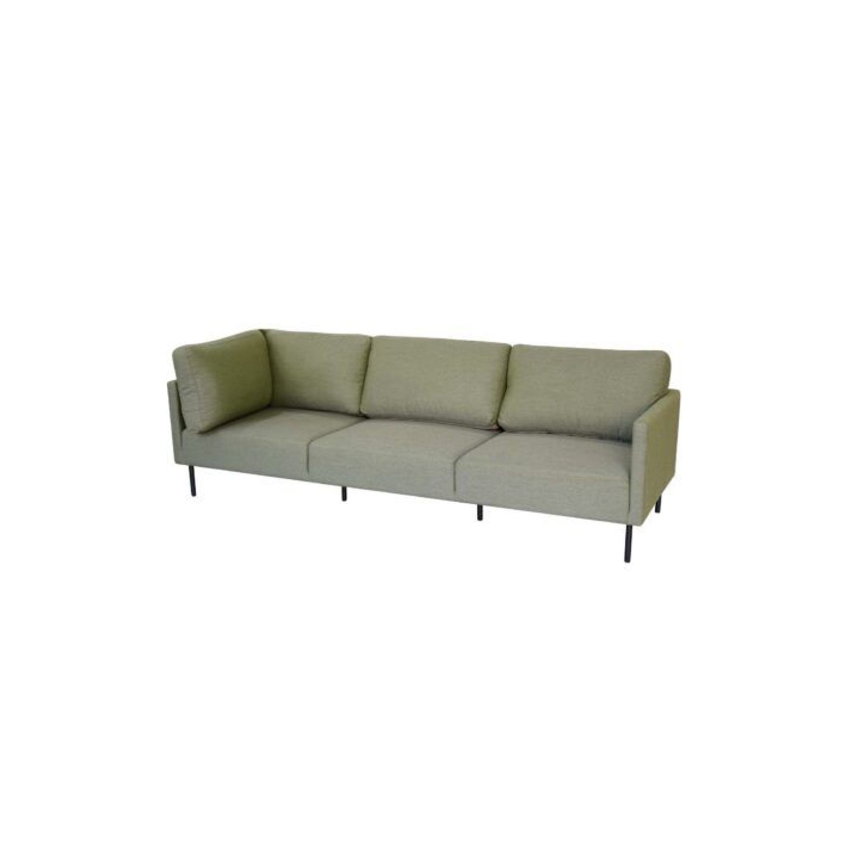 Milan Corner Sofa - Green gallery detail image