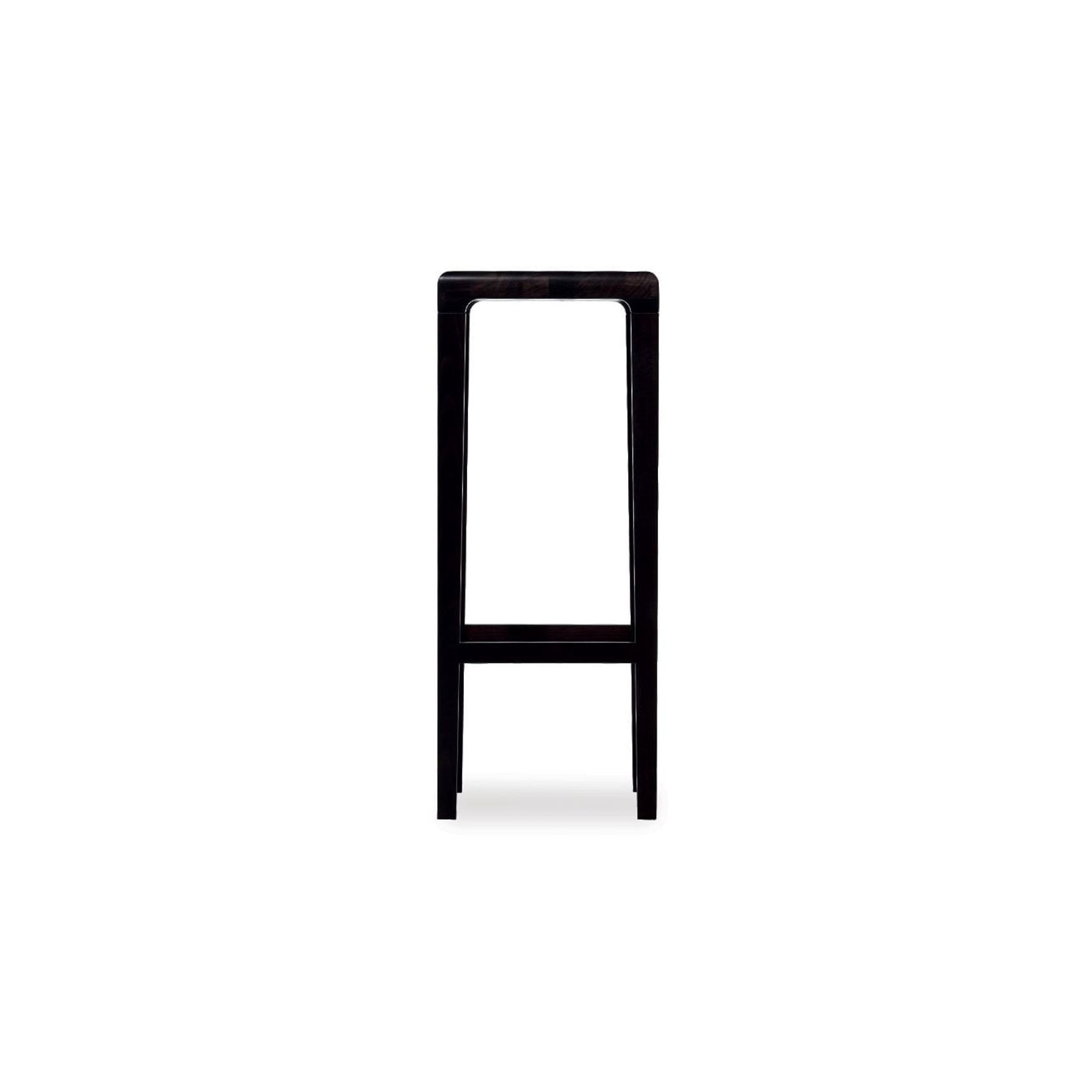 Rioja Bar Stool - Black Stained - 80cm - by TON gallery detail image