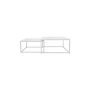 Mood Square Coffee Table Set White gallery detail image