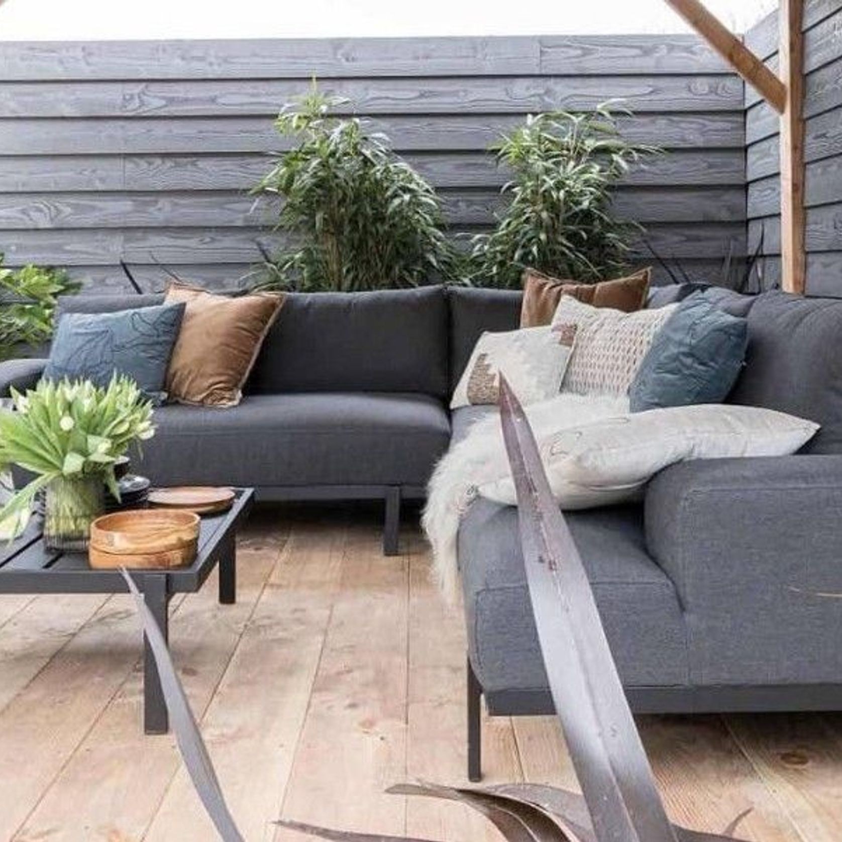 Mood Corner Sofa - Sooty gallery detail image