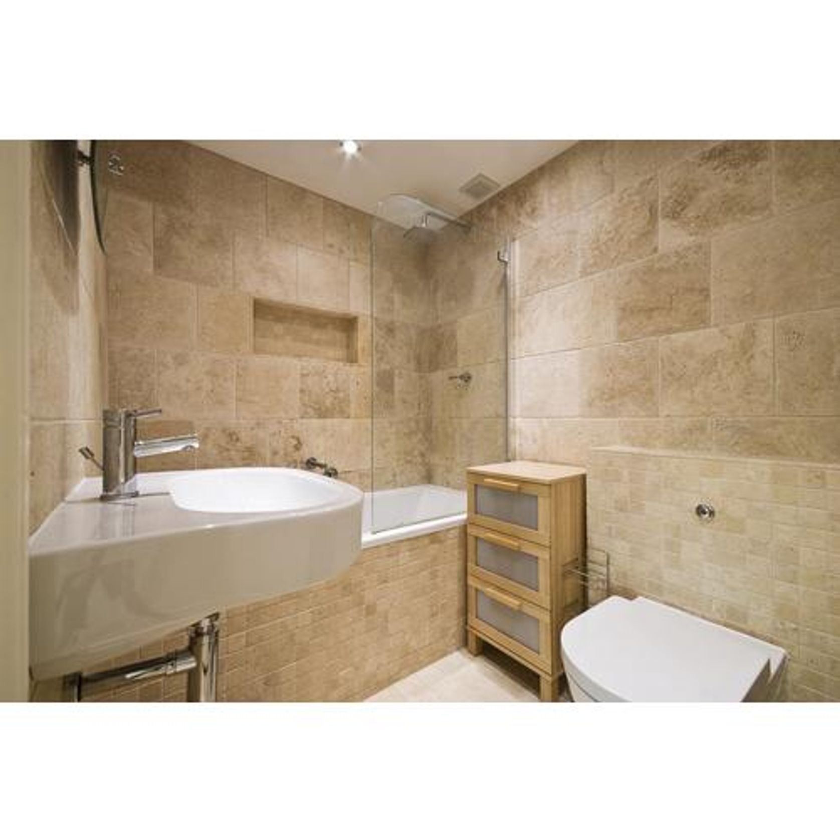 Noce Travertine Cobblestones gallery detail image