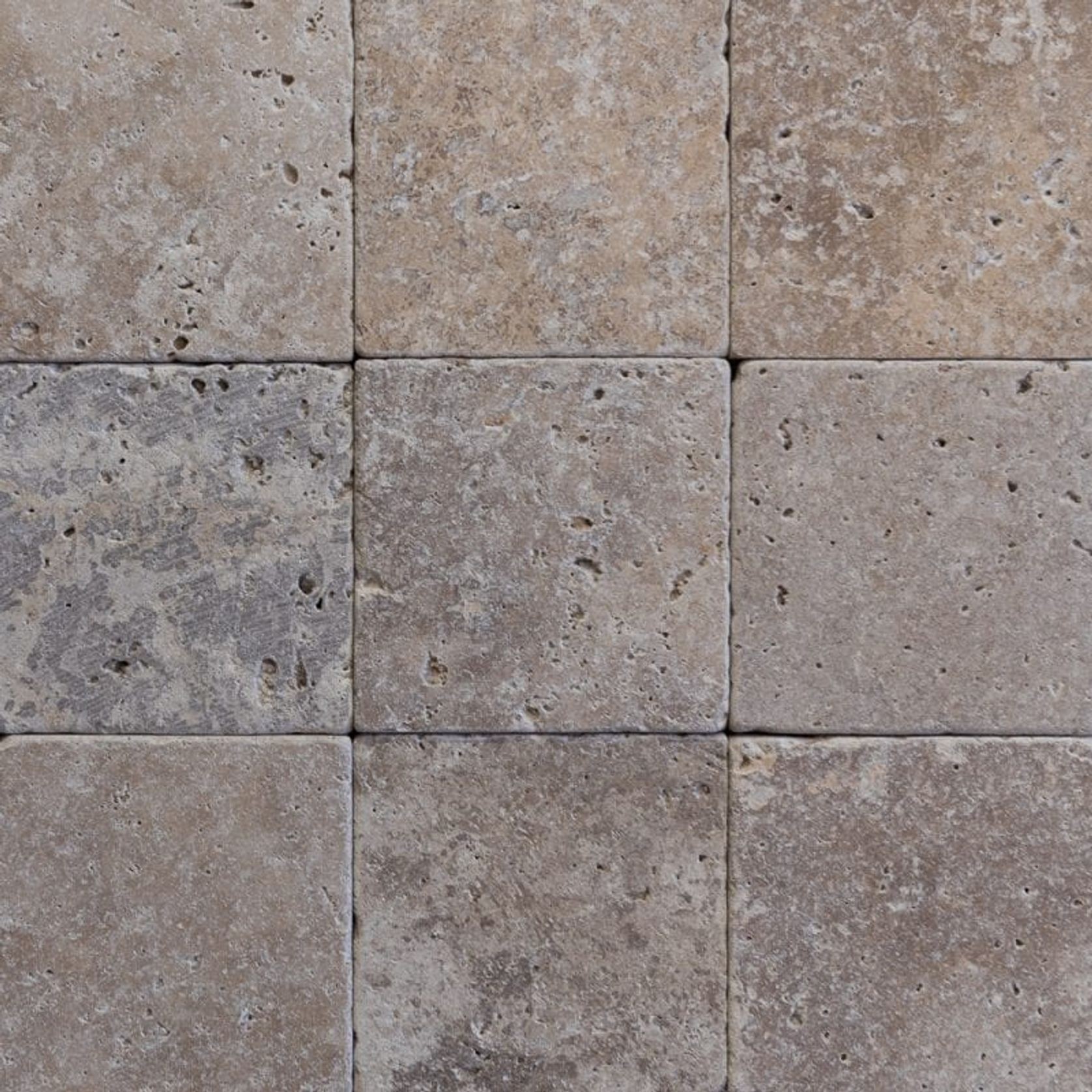 Noce Travertine Cobblestones gallery detail image