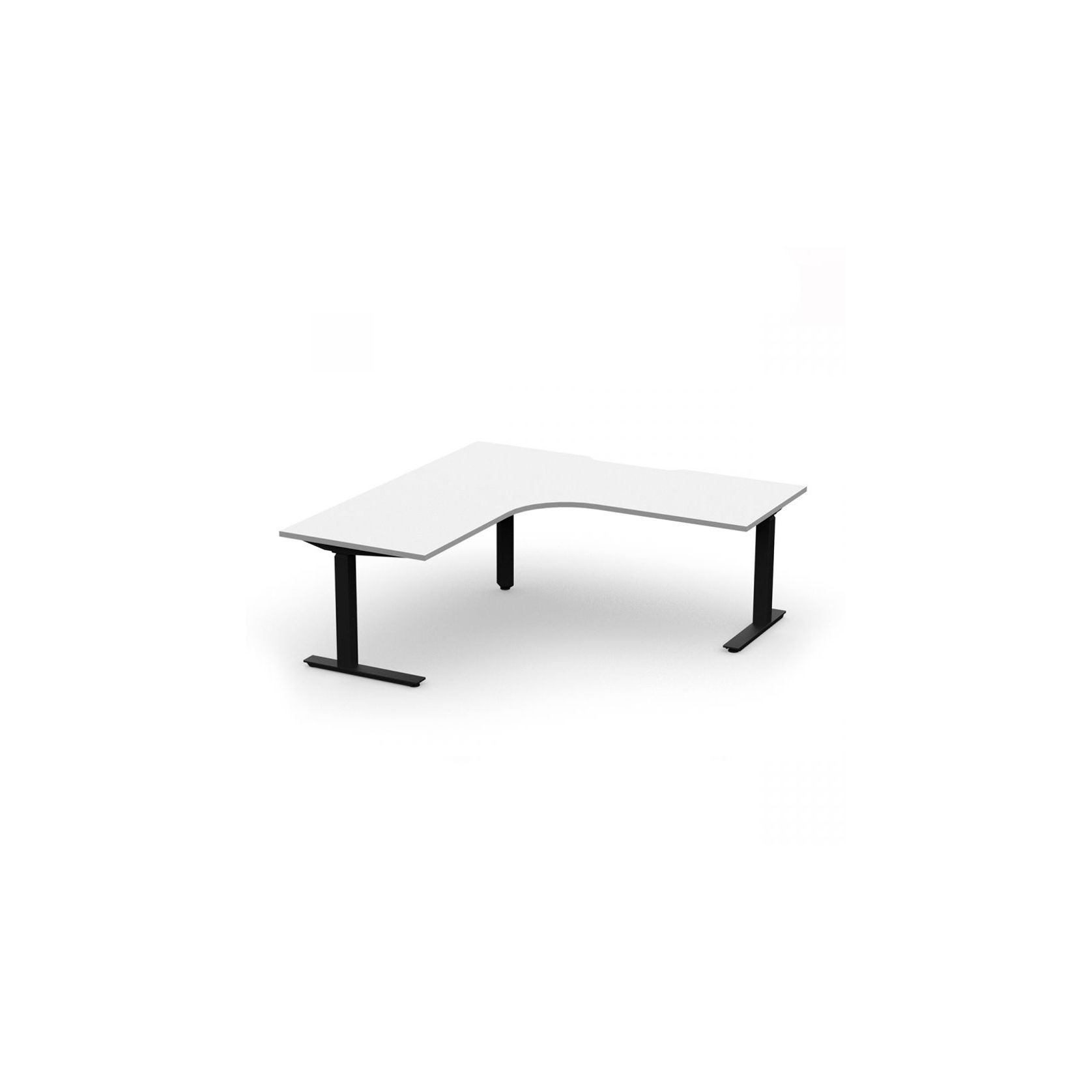 Novare Cuatro L Shape Desk Height Adj gallery detail image