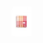 Ruanui Station Lambswool Throw - Okahu Orange Check gallery detail image