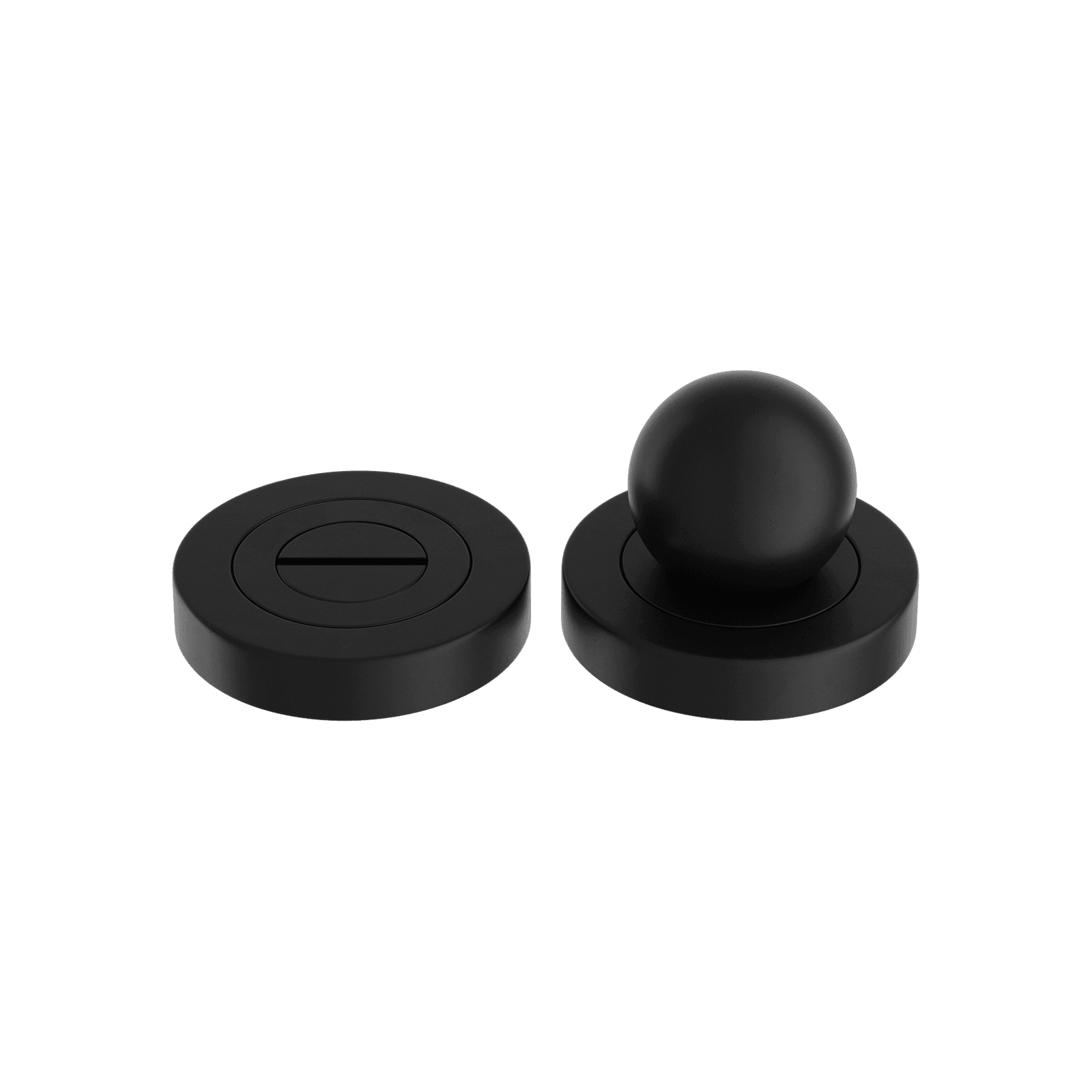 Puerto Privacy Turn - Round | Matt Black gallery detail image