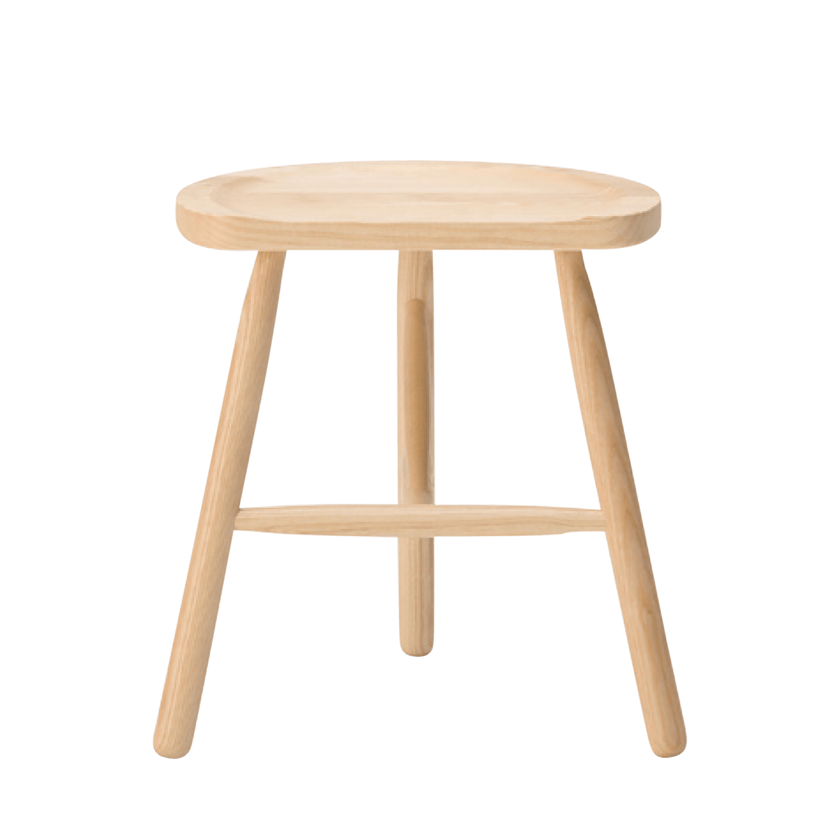 Puccio Wooden Low Stool gallery detail image