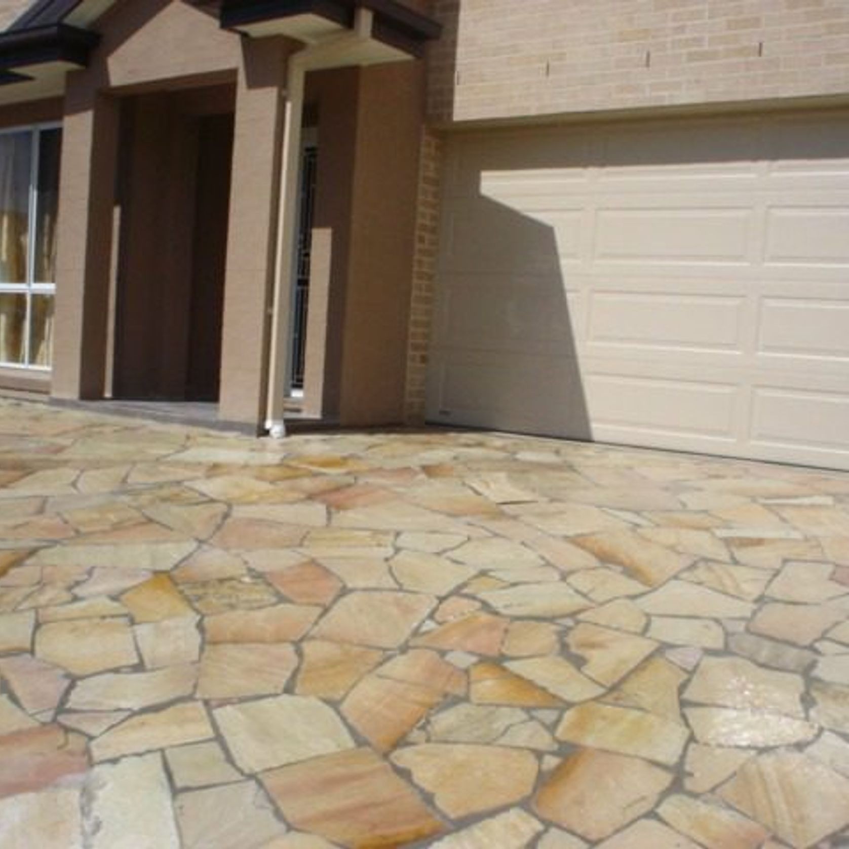 Desert Sand  Sandstone Crazy Paving gallery detail image