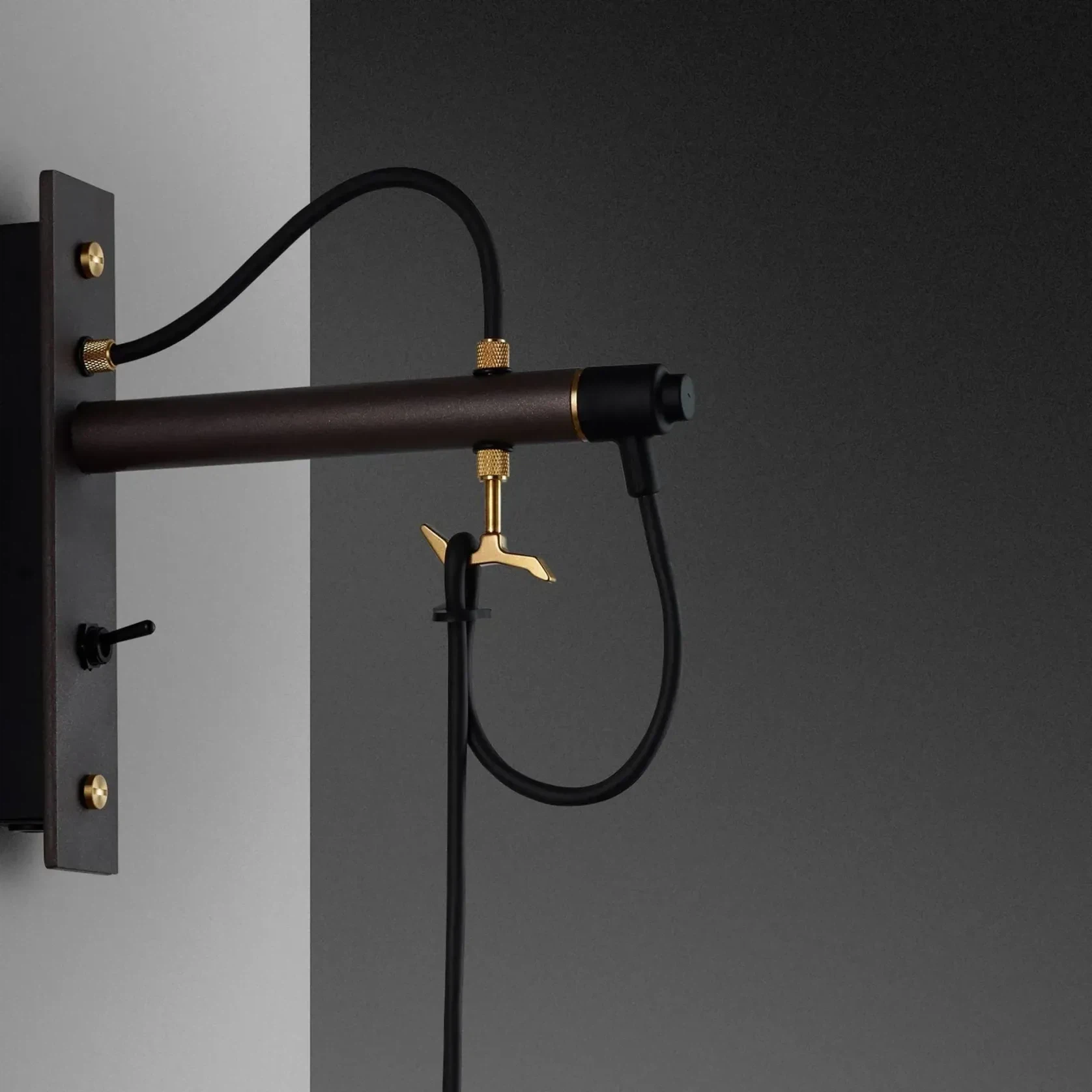 Hooked Wall Light with Shade gallery detail image