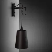 Hooked Wall Light with Shade gallery detail image