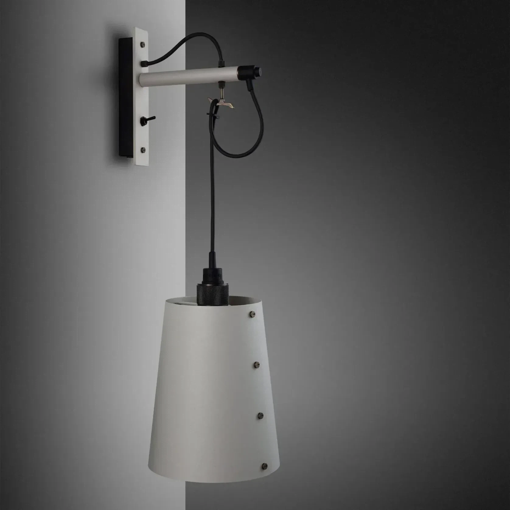Hooked Wall Light with Shade gallery detail image