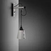 Hooked Wall Light with Shade gallery detail image