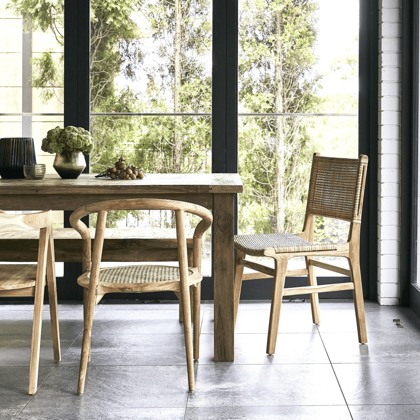 Ridha Teak Dining Table gallery detail image