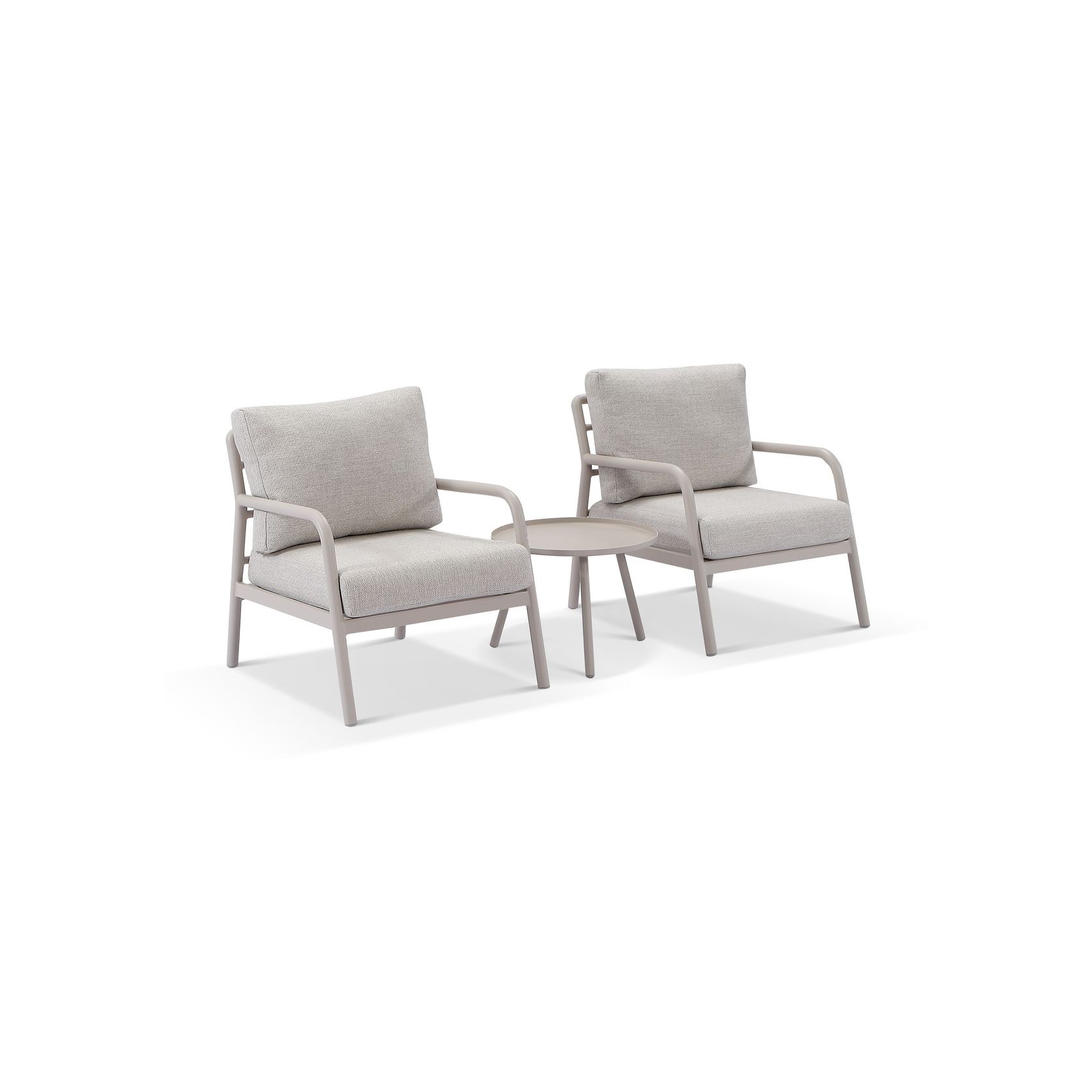 Riviera Lounge Chair Set - Dune gallery detail image