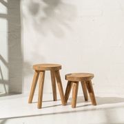 Rokha Stool with Four Legs gallery detail image