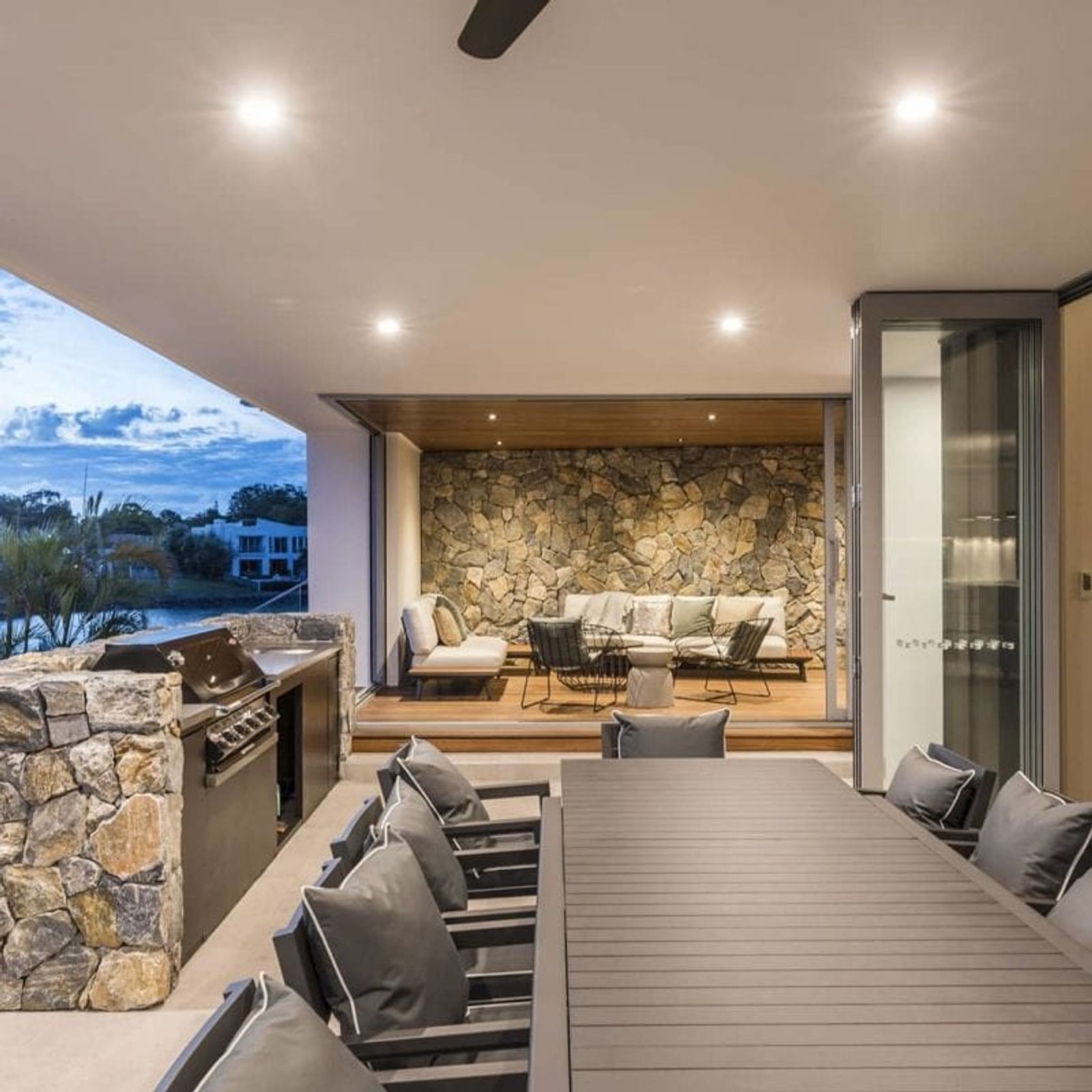 Cobalt Grey Stone Wall Cladding gallery detail image