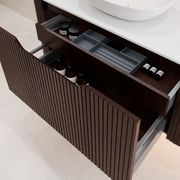 Aria 1500 Double Basin Wall Hung Vanity | Inset Basin gallery detail image