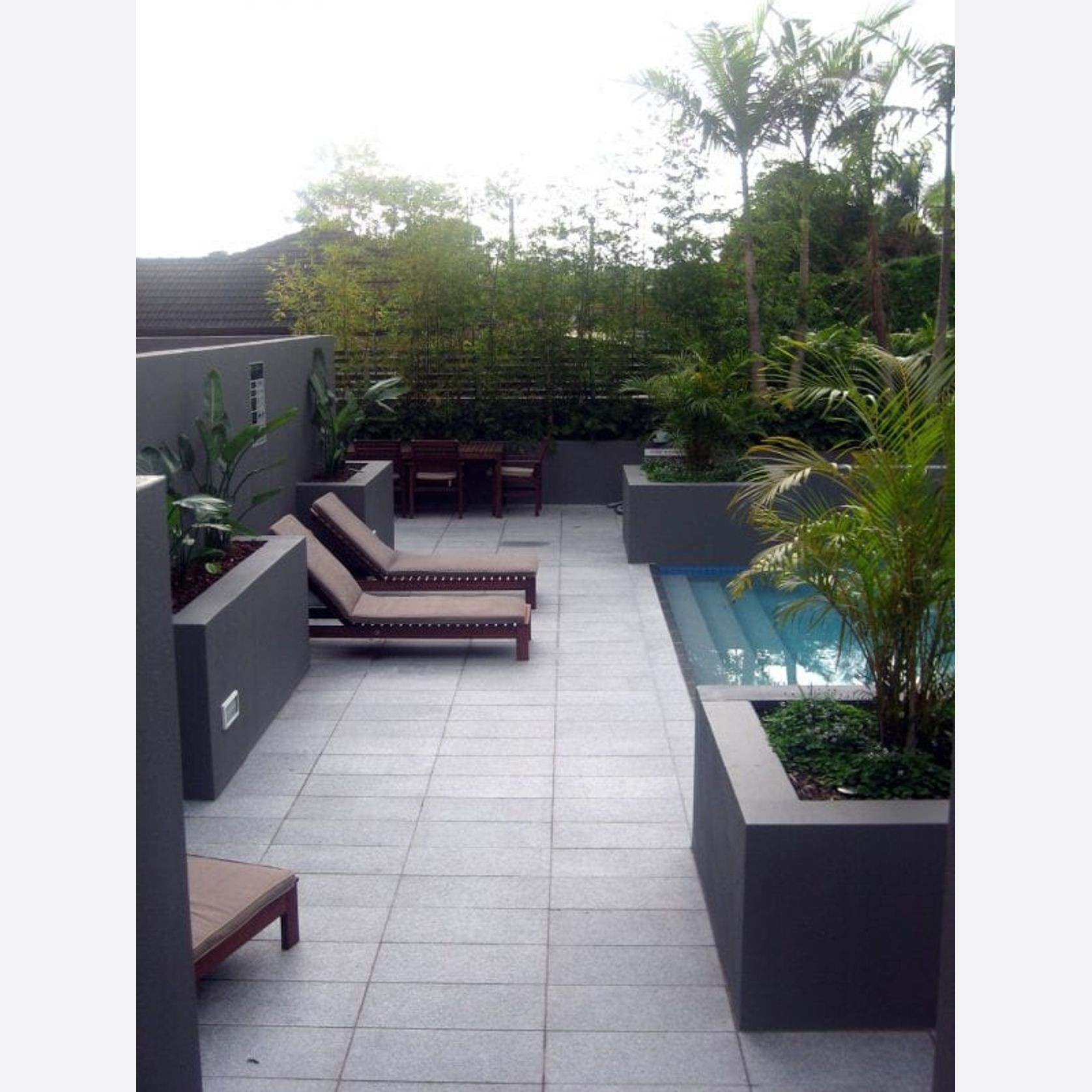 Silver Grey Granite Pool Coping gallery detail image