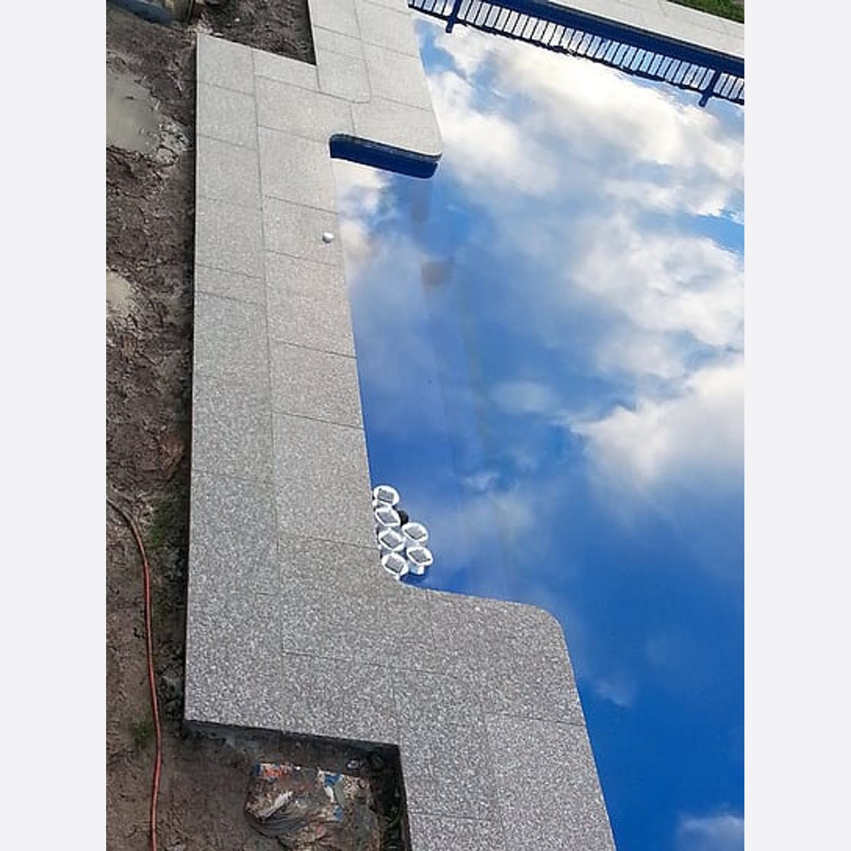 Silver Grey Granite Pool Coping gallery detail image