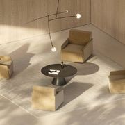 Sistema Floor Armchair - Upholstered Armrest gallery detail image