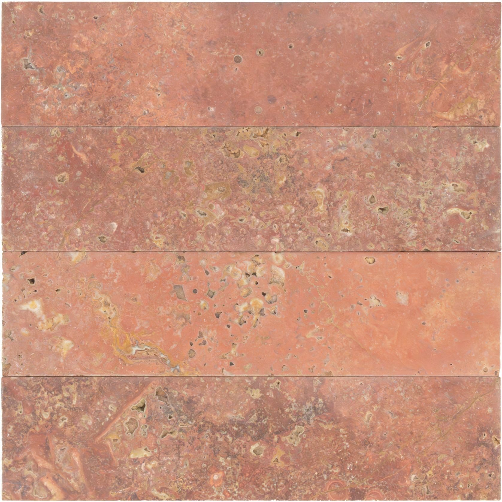 Pelae Red Travertine Subway gallery detail image