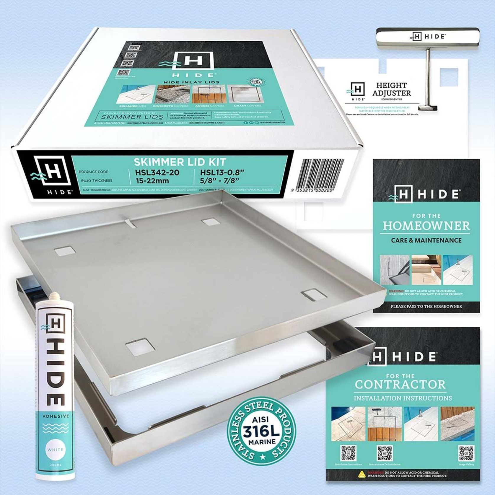 Skimmer Lid Kit - Polymer gallery detail image