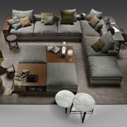 Groundpiece Modular Sofa By Flexform gallery detail image