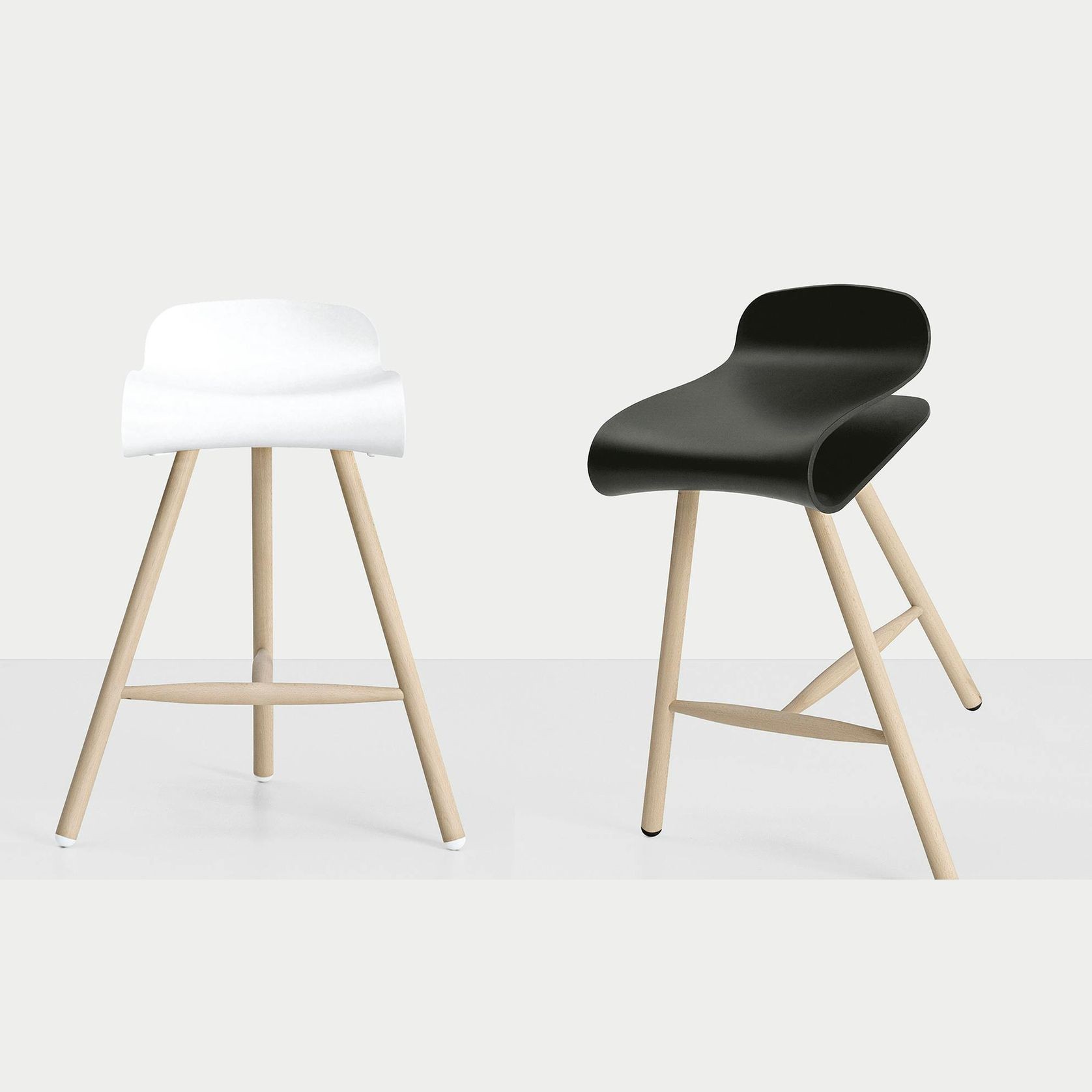 Bcn Wood Stool gallery detail image