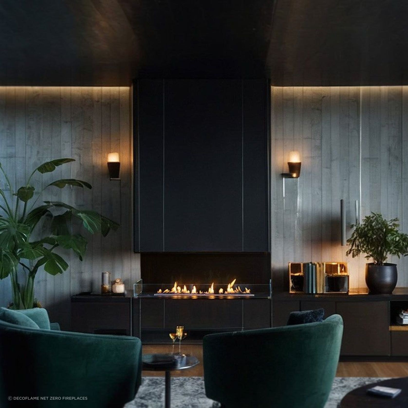 Decoflame BEV Net Zero F3 Fireplace Insert 20.5hr Burn gallery detail image