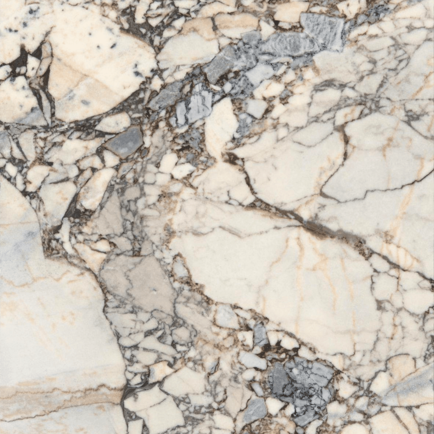 Waterfall Side Table - Milky Blue Marble gallery detail image