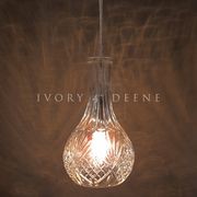 Wine Decanter Glass Pendant Light - Brandy gallery detail image