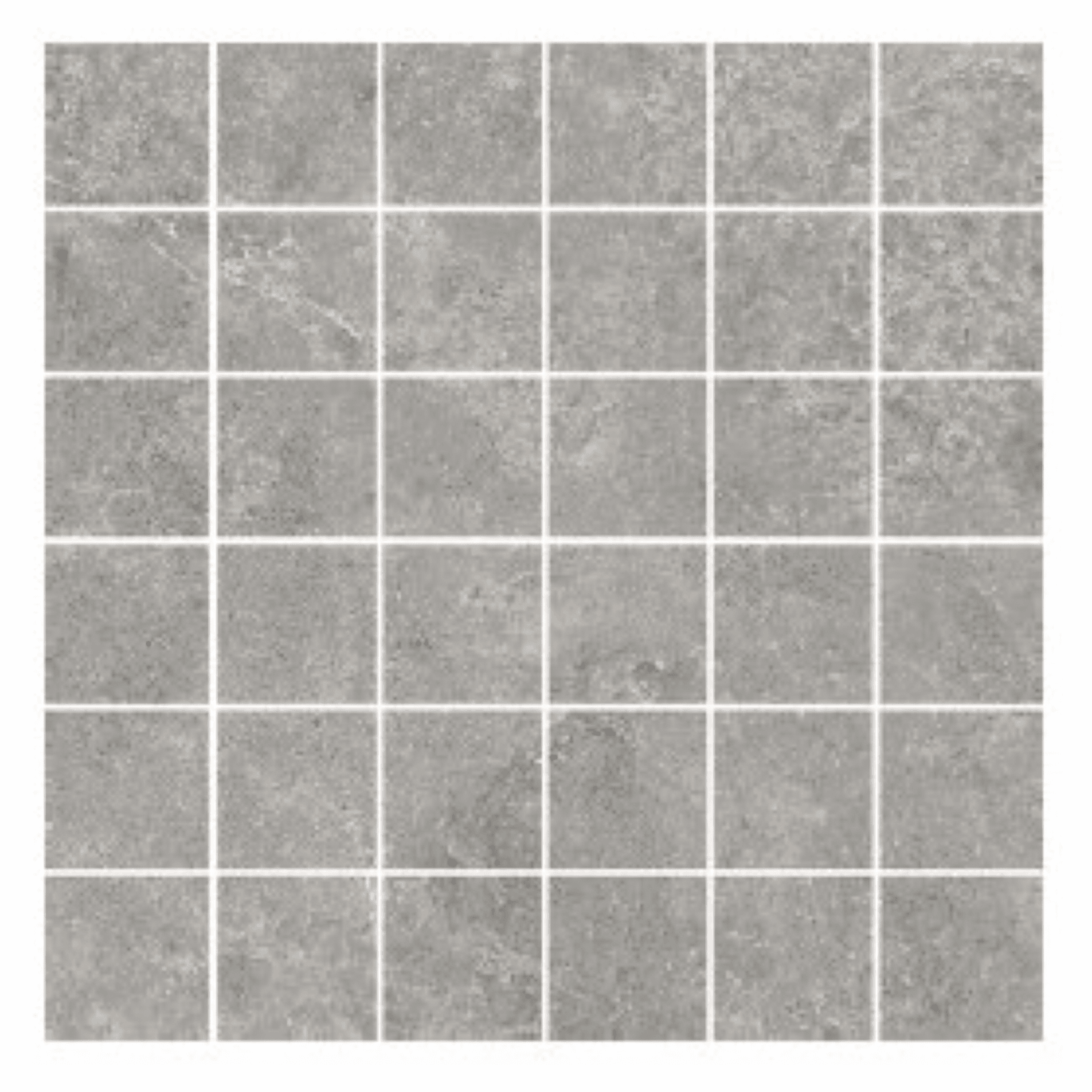 Arctic Tundra Grey Matt Square Mosaic 48mm gallery detail image