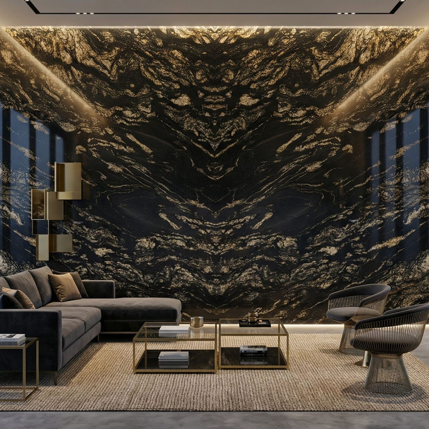 Titanium Gold Granite | Natural Stone gallery detail image