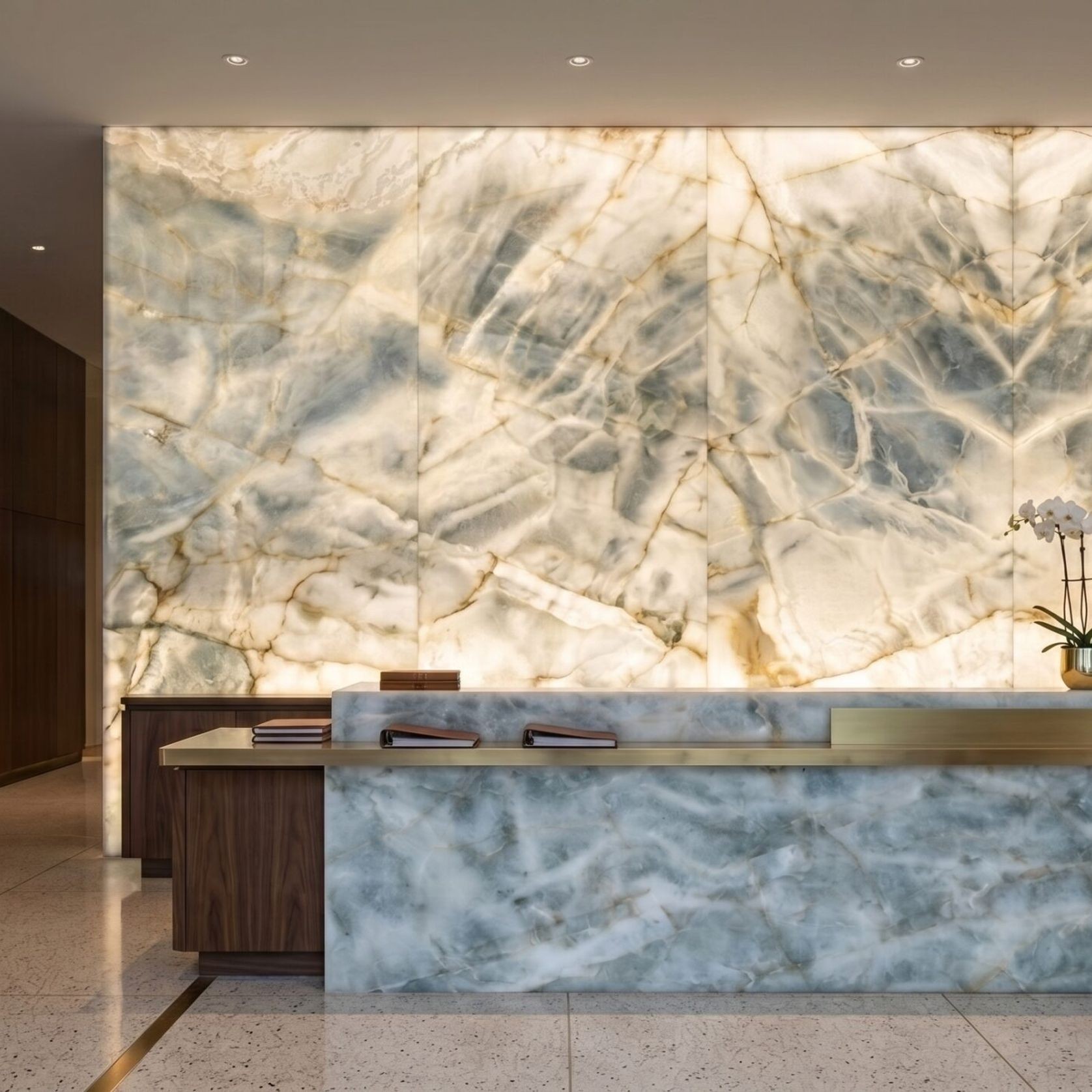 Aqua Zade Cristallo Quartzite | Natural Stone gallery detail image