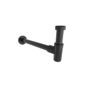 32mm Bottle Trap Satin Black gallery detail image
