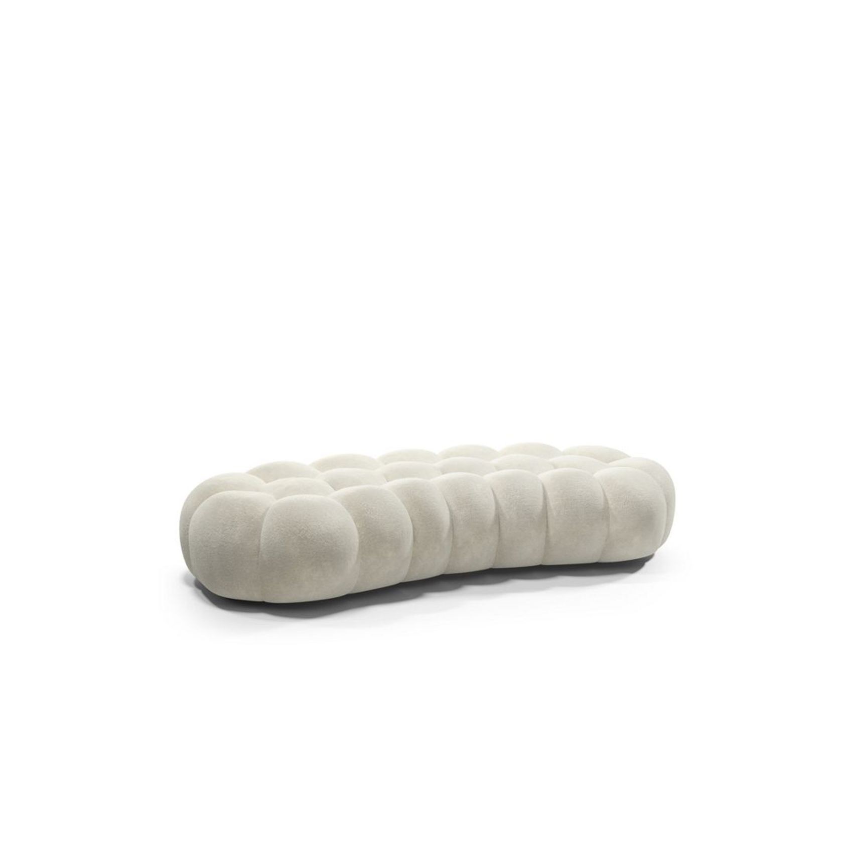 Bubble Curved Large Ottoman gallery detail image