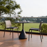 Kora Cafe Table 90cm Dia Aluminium - Outdoor gallery detail image