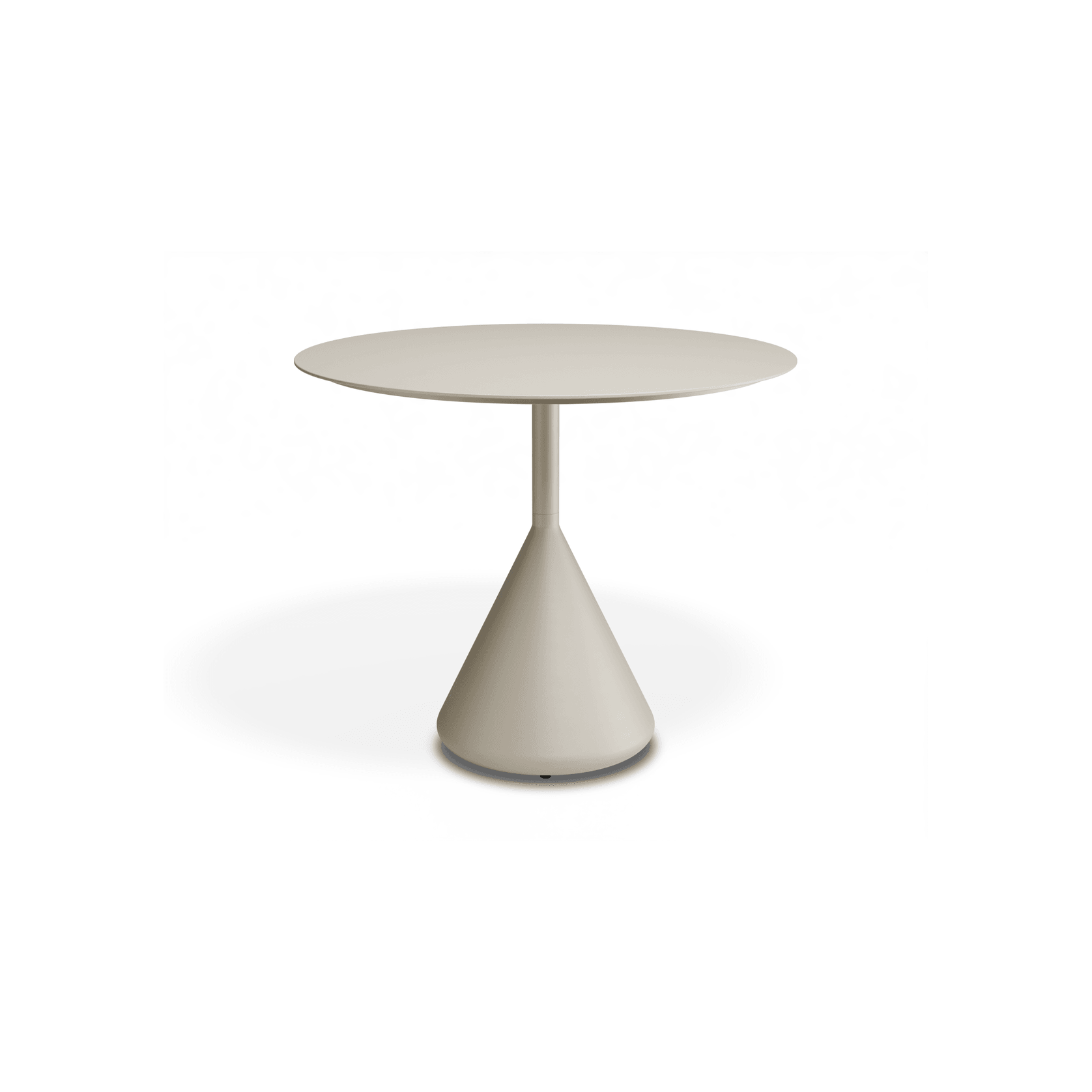 Kora Cafe Table 90cm Dia Aluminium - Outdoor gallery detail image